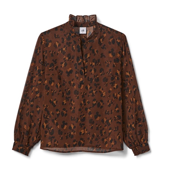 CAbi Animal Print Obsess Blouse - Picture 7 of 8